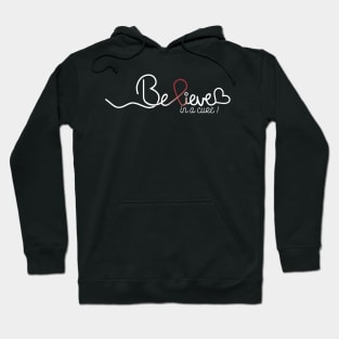 Believe- Migraine Gifts Migraine Awareness Hoodie